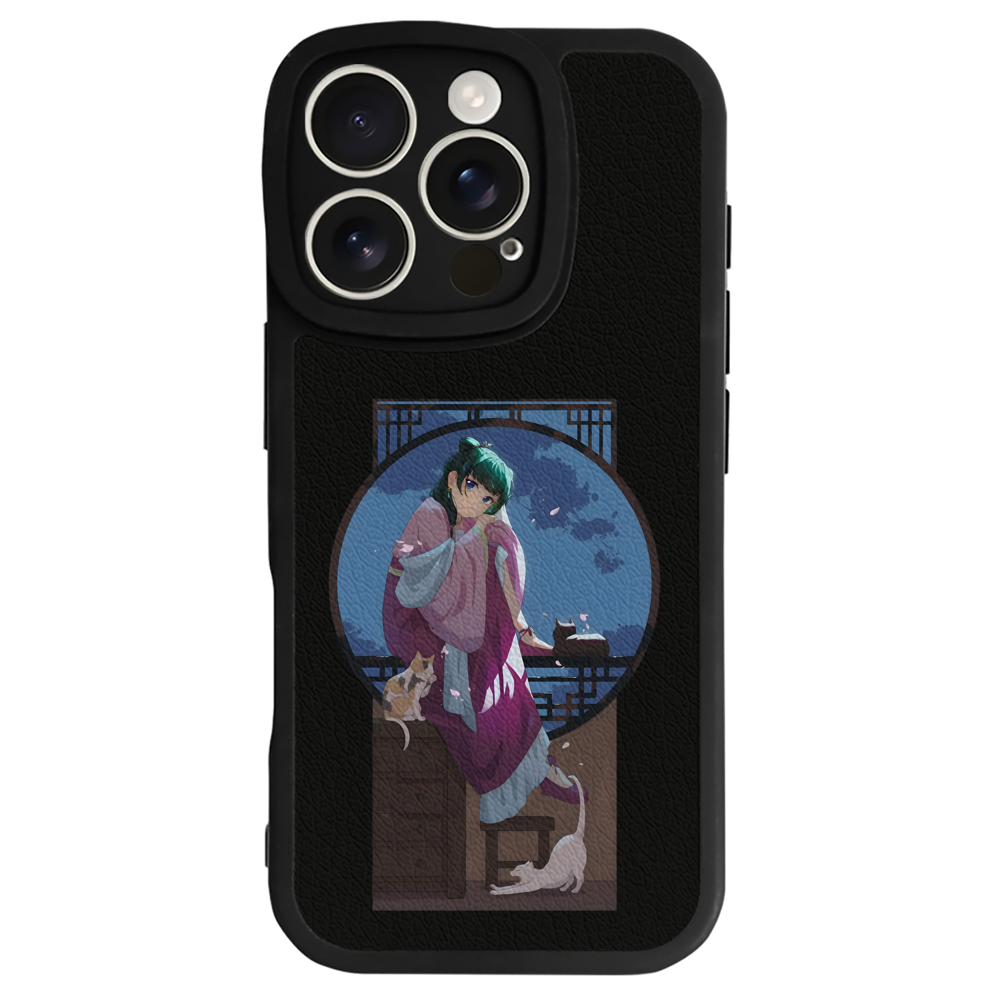 薬屋のひとりごと The Apothecary Diaries 【iPhone 16シリーズ対応】シリコンスマホケース（レザー調） 材質：シリコン